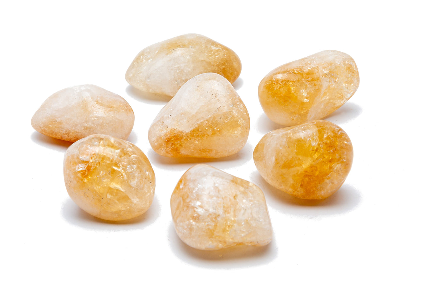 SAMSARI Natural Tumbled Stones with Carry-On Crafted Fabric Bag for Wicca, Reiki